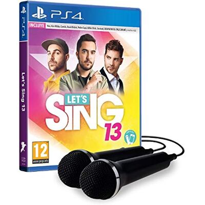 Let'S Sing 13 + 2 Micrófonos - Juego de Karaoke PS4 Let'S Sing 13 + 2 Micrófonos - Juego de Karaoke PS4