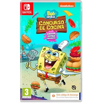 Nighthawk Interactive Bob Esponja: Concurso de Cocina Edición Concurso Extra (Código de descarga del juego en la caja) Switch Nighthawk Interactive Bob Esponja: Concurso de Cocina Edición Concurso Extra (Código de descarga del juego en la caja) Switch