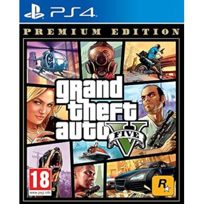 Rockstar Games Grand Theft Auto V Edición Premium Juego para PlayStation 4 Rockstar Games Grand Theft Auto V Edición Premium Juego para PlayStation 4