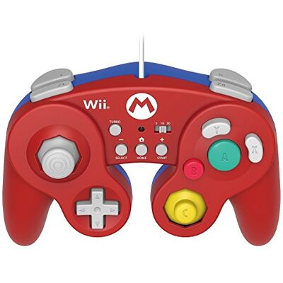 Hori 【Wii U/Wii対応】ホリ クラシックコントローラー for Wii U マリオ Hori 【Wii U/Wii対応】ホリ クラシックコントローラー for Wii U マリオ