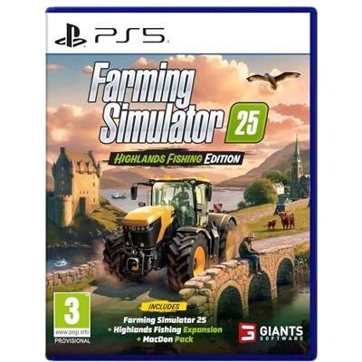 Giants Software Farming Simulator 25 Highlands Fishing Edition PS5 Giants Software Farming Simulator 25 Highlands Fishing Edition PS5