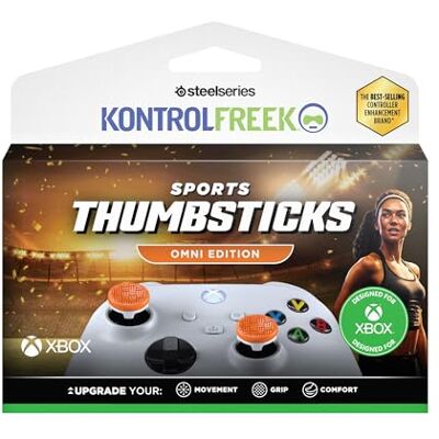 KontrolFreek Omni Grips para Mando Xbox 2X Gomas Cóncavas de Perfil Bajo para Xbox Series X S & Xbox One Agarre Mejorado para Todos los Géneros Naranja KontrolFreek Omni Grips para Mando Xbox 2X Gomas Cóncavas de Perfil Bajo para Xbox Series X S & Xbox One Agarre Mejorado para Todos los Géneros Naranja