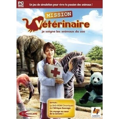 Mindscape Mission Veterinaire 1 : Je Soigne les Animaux du Zoo : PC DVD ROM , FR Mindscape Mission Veterinaire 1 : Je Soigne les Animaux du Zoo : PC DVD ROM , FR