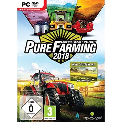 Techland Koch Media Pure Farming 2018 Day One PC Alemán vídeo Juego (PC, Simulación, E (para todos)) Techland Koch Media Pure Farming 2018 Day One PC Alemán vídeo Juego (PC, Simulación, E (para todos))