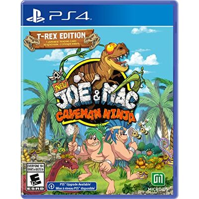 Maximum Entertainment New Joe and Mac: Caveman Edition T-Rex Edition for PlayStation 4 Maximum Entertainment New Joe and Mac: Caveman Edition T-Rex Edition for PlayStation 4