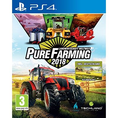 Techland Koch Media Pure Farming 2018 Day One PlayStation 4 Alemán vídeo Juego (PlayStation 4, Simulación, E (para todos)) Techland Koch Media Pure Farming 2018 Day One PlayStation 4 Alemán vídeo Juego (PlayStation 4, Simulación, E (para todos))