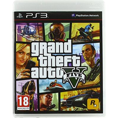 Rockstar Games Grand Theft Auto Five-V PS3 Rockstar Games Grand Theft Auto Five-V PS3