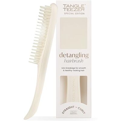 Tangle Teezer Ultimate Detangler Hairbrush Cepillo Desenredante para Pelo Seco y Mojado Apto para Todo Tipo de Cabello Púas de Doble Altura para Menos Rotura y Sin Nudos Crema de Porcelana Tangle Teezer Ultimate Detangler Hairbrush Cepillo Desenredante para Pelo Seco y Mojado Apto para Todo Tipo de Cabello Púas de Doble Altura para Menos Rotura y Sin Nudos Crema de Porcelana