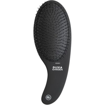 Olivia Garden Expert Care Curve Nylon Bristles Matt Black Olivia Garden Expert Care Curve Nylon Bristles Matt Black