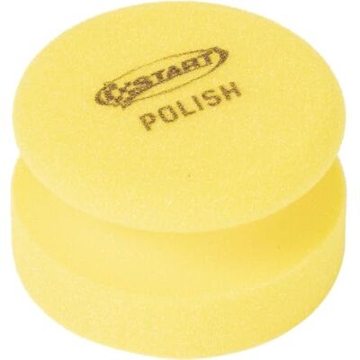 START Aplicador de Esmalte ergonómico, Esponja antiarañazos de 1 Pieza con un diámetro de 8,5 cm START Aplicador de Esmalte ergonómico, Esponja antiarañazos de 1 Pieza con un diámetro de 8,5 cm