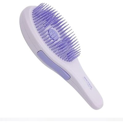 Beter – Cepillo de pelo desenredante de púas retráctiles DESLÍA , Diseño patentado, Limpio con un solo clic, de Plástico reciclado, Peina sin tirones Beter – Cepillo de pelo desenredante de púas retráctiles DESLÍA , Diseño patentado, Limpio con un solo clic, de Plástico reciclado, Peina sin tirones