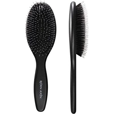 Björn Axén Cepillo suave para desenredar jabalí y cerdas de nailon, pelo fino de Bjorn Axen para unisex, 1 cepillo Björn Axén Cepillo suave para desenredar jabalí y cerdas de nailon, pelo fino de Bjorn Axen para unisex, 1 cepillo