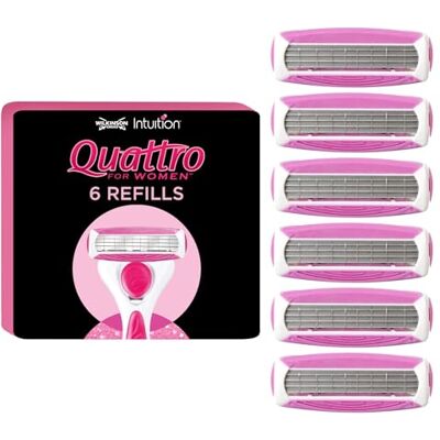Wilkinson Sword Quattro for Women Bikini, cuchilla para depilación Wilkinson Sword Quattro for Women Bikini, cuchilla para depilación