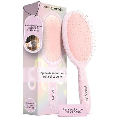 FRAMAR Cepillo de Pelo Desenredante – Cepillo Pelo Antirotura, Cepillo Antitirones, Peine Antitirones, Elimina los Nudos y Reduce el Encrespamiento y la Rotura, Hair Brush – Iridiscente FRAMAR Cepillo de Pelo Desenredante – Cepillo Pelo Antirotura, Cepillo Antitirones, Peine Antitirones, Elimina los Nudos y Reduce el Encrespamiento y la Rotura, Hair Brush – Iridiscente