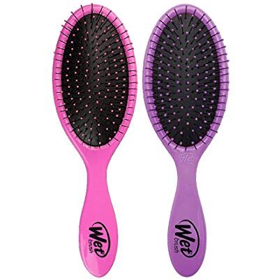 Wet Brush Cepillo para el cabello desenredante original Rosa y morado Cerdas IntelliFlex ultra suaves exclusivas Deslizamiento a través de enredos con facilidad para todo tipo de cabello Para mujeres, hombres, cabello húmedo y seco Wet Brush Cepillo para el cabello desenredante original Rosa y morado Cerdas IntelliFlex ultra suaves exclusivas Deslizamiento a través de enredos con facilidad para todo tipo de cabello Para mujeres, hombres, cabello húmedo y seco