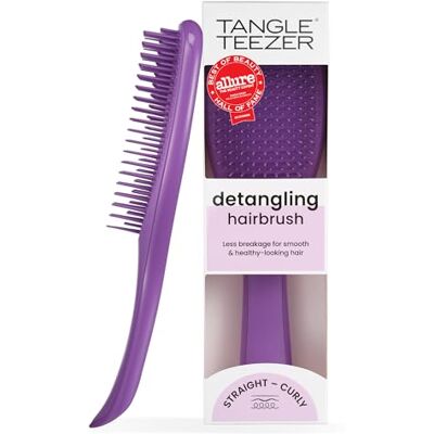 Tangle Teezer Ultimate Detangler Hairbrush Cepillo Desenredante para Pelo Seco y Mojado Apto para Todo Tipo de Cabello Púas de Doble Altura para Menos Rotura y Sin Nudos Morado Fresco Tangle Teezer Ultimate Detangler Hairbrush Cepillo Desenredante para Pelo Seco y Mojado Apto para Todo Tipo de Cabello Púas de Doble Altura para Menos Rotura y Sin Nudos Morado Fresco