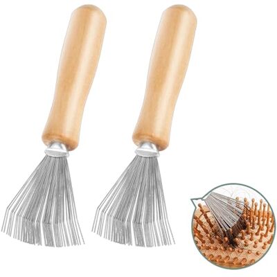 DikGifk Juego de 2 herramientas para limpiar el pelo,Herramienta limpiadora de cepillo de pelo, rastrillo, cepillo de peluquería, Cepillo limpiador de cepillo elimina el pelo y el polvo DikGifk Juego de 2 herramientas para limpiar el pelo,Herramienta limpiadora de cepillo de pelo, rastrillo, cepillo de peluquería, Cepillo limpiador de cepillo elimina el pelo y el polvo