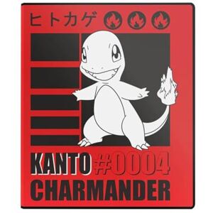 Ultra Pro Charmander Álbum de 2 pulgadas para Pokémon Álbum de tarjetas coleccionables de Pokémon, organizador de tarjetas Charmander de 2 pulgadas, organizador oficial de regalo para fanáticos Ultra Pro Charmander Álbum de 2 pulgadas para Pokémon Álbum de tarjetas coleccionables de Pokémon, organizador de tarjetas Charmander de 2 pulgadas, organizador oficial de regalo para fanáticos