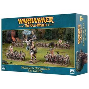 Games Workshop Warhammer The Old World Batallón: Beastmen Brayherds Games Workshop Warhammer The Old World Batallón: Beastmen Brayherds