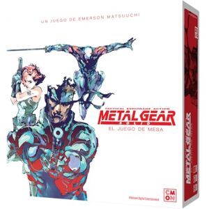 CMON Metal Gear Solid El Juego de Mesa, Juego Cooperativo de Espionaje Táctico, Basado en el Videojuego, A Partir de 14 Años, De 1 a 4 Jugadores, 60-90 Minutos por Partida, Español CMON Metal Gear Solid El Juego de Mesa, Juego Cooperativo de Espionaje Táctico, Basado en el Videojuego, A Partir de 14 Años, De 1 a 4 Jugadores, 60-90 Minutos por Partida, Español