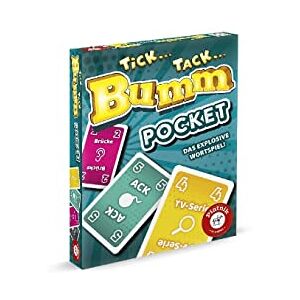 Piatnik 6671 Tick Tack Bumm Juego de Cartas de Bolsillo - Explosivo, 12+ - Juego de Cartas Piatnik 6671 Tick Tack Bumm Juego de Cartas de Bolsillo - Explosivo, 12+ - Juego de Cartas
