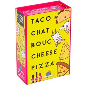 blue orange Taco Chat Bouc Cheese Pizza – Juego de Mesa y de Cartas – Ambiente y rapidez Ideal para divertirse en Familia o Amigos en la Noche – De 2 a 8 Jugadores, a Partir de 8 años blue orange Taco Chat Bouc Cheese Pizza – Juego de Mesa y de Cartas – Ambiente y rapidez Ideal para divertirse en Familia o Amigos en la Noche – De 2 a 8 Jugadores, a Partir de 8 años