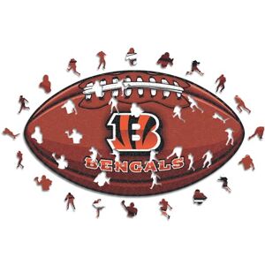 Iconic Puzzles Cincinnati Bengals, Logo, Rompecabezas de Madera con Licencia Oficial de la NFL, 100% sostenible, Regalo para Adultos y niños, Talla M, 270 Piezas Iconic Puzzles Cincinnati Bengals, Logo, Rompecabezas de Madera con Licencia Oficial de la NFL, 100% sostenible, Regalo para Adultos y niños, Talla M, 270 Piezas