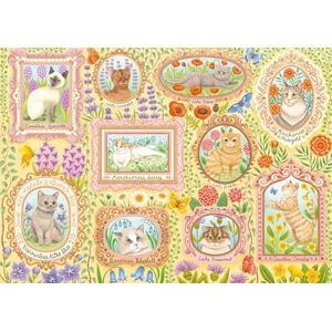 Schmidt Spiele 59792-Puzzle (1000 Piezas), diseño de Gatos Nobles, Multicolor (59792) Schmidt Spiele 59792-Puzzle (1000 Piezas), diseño de Gatos Nobles, Multicolor (59792)