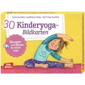 Gulden, Elke 30 Kinderyoga-Bildkarten: Übungen und Reime für kleine Yogis Gulden, Elke 30 Kinderyoga-Bildkarten: Übungen und Reime für kleine Yogis
