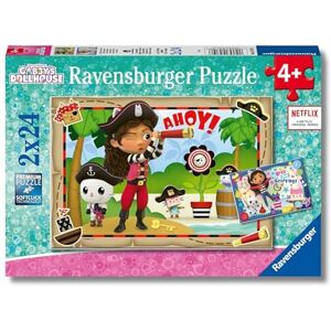 Ravensburger Puzzles Gabby's Dollhouse Pack De 2 Puzzle 4 Años O Más 2 Puzles Niños 4 Años De 24 Piezas Rompecabezas Niños De 26,5 X 18 Cm Puzzle Ravensburger Puzzles Gabby's Dollhouse Pack De 2 Puzzle 4 Años O Más 2 Puzles Niños 4 Años De 24 Piezas Rompecabezas Niños De 26,5 X 18 Cm Puzzle