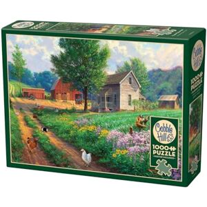 Cobble Hill -Puzzle de 1000 Piezas, Incluye póster para Adultos y niños a Partir de 12 años, diseño, Naturaleza, Granja, Color bauernhof (COB40004) Cobble Hill -Puzzle de 1000 Piezas, Incluye póster para Adultos y niños a Partir de 12 años, diseño, Naturaleza, Granja, Color bauernhof (COB40004)