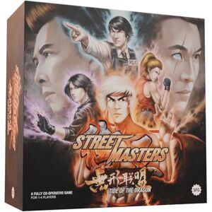 Steamforged Games Street Masters: Tide of The Dragon Cooperative Miniatures Board Game, Standalone Expansion 1 To 4 Players 60 To 120 Minutes Steamforged Games Street Masters: Tide of The Dragon Cooperative Miniatures Board Game, Standalone Expansion 1 To 4 Players 60 To 120 Minutes