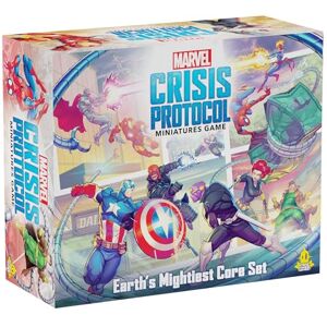 Asmodee Marvel: Crisis Protocol Caja Inicial Los más poderosos de la Tierra Villanos y héroes icónicos para batallas épicas Juego de superhéroes de Mesa, a Partir de 14 años, 2 Jugadores, 90 Minutos Asmodee Marvel: Crisis Protocol Caja Inicial Los más poderosos de la Tierra Villanos y héroes icónicos para batallas épicas Juego de superhéroes de Mesa, a Partir de 14 años, 2 Jugadores, 90 Minutos