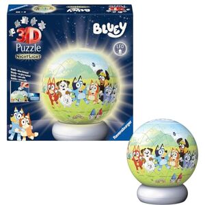 Ravensburger Bluey Ravensburger 3D Rompecabezas Bola con Luz Nocturna - Bola Puzzle con Luz Ravensburger Bluey Ravensburger 3D Rompecabezas Bola con Luz Nocturna - Bola Puzzle con Luz