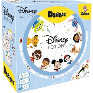 Blanchot, Denis Asmodee Dobble Disney Anniversary: 100 Years of Wonder Divertido juego de mesa para toda la familia con personajes de Disney, de 2 a 8 jugadores, a partir de 6 años – Versión Francesa Blanchot, Denis Asmodee Dobble Disney Anniversary: 100 Years of Wonder Divertido juego de mesa para toda la familia con personajes de Disney, de 2 a 8 jugadores, a partir de 6 años – Versión Francesa