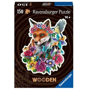 Ravensburger Puzzle: Madera Zorro, 150 Piezas, Puzzles para Adultos, Rompecabezas para Adultos, Regalos Adultos y Niños, 20x25cm Ravensburger Puzzle: Madera Zorro, 150 Piezas, Puzzles para Adultos, Rompecabezas para Adultos, Regalos Adultos y Niños, 20x25cm