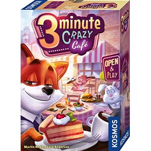 Kosmos 3 Minute Crazy Café, Juego cooperativo en Tiempo Real para 2-6 Jugadores a Partir de 7 años, en práctica Caja magnética Open & Play, Juego de Viaje, pequeño Regalo para niños y Adultos, Kosmos 3 Minute Crazy Café, Juego cooperativo en Tiempo Real para 2-6 Jugadores a Partir de 7 años, en práctica Caja magnética Open & Play, Juego de Viaje, pequeño Regalo para niños y Adultos,