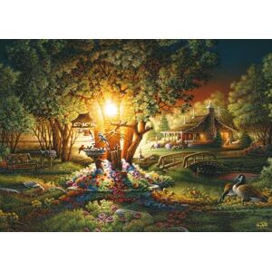 Schmidt Spiele -Puzle de 1000 Piezas de Terry Redlin con Luces de Primavera, Multicolor () Schmidt Spiele -Puzle de 1000 Piezas de Terry Redlin con Luces de Primavera, Multicolor ()
