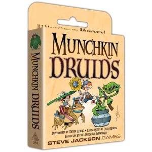 Jackson Munchkin Druids Nature-Themed Expansion with The Druid Class for 3 to 6 Players Ages 10 and Up English Jackson Munchkin Druids Nature-Themed Expansion with The Druid Class for 3 to 6 Players Ages 10 and Up English