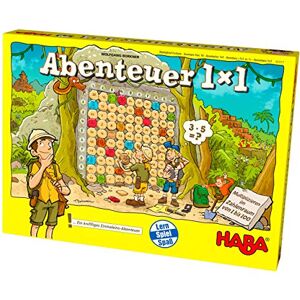 HABA Abenteuer 1x1 Rechen Und Lernspiel Zum Spielerischen Trainieren Des Einmaleins Multiplizieren im Zahlenraum 1-100 Cleveres SpielprinZip Mit Selbstkontrolle Spiel AB 7 Jahren HABA Abenteuer 1x1 Rechen Und Lernspiel Zum Spielerischen Trainieren Des Einmaleins Multiplizieren im Zahlenraum 1-100 Cleveres SpielprinZip Mit Selbstkontrolle Spiel AB 7 Jahren