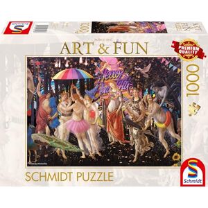 Schmidt Spiele Markus Binz La Primavera 2024-Puzzle (1000 Piezas), Multicolor Schmidt Spiele Markus Binz La Primavera 2024-Puzzle (1000 Piezas), Multicolor