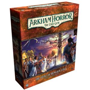 Asmodee Arkham Horror The Card Game The Feast of Hemlock Vale Expansión de la campaña Descubre una misteriosa isla prohibida, LCG cooperativa, a partir de 14 años, 1-4 jugadores, 1-2 horas de tiempo Asmodee Arkham Horror The Card Game The Feast of Hemlock Vale Expansión de la campaña Descubre una misteriosa isla prohibida, LCG cooperativa, a partir de 14 años, 1-4 jugadores, 1-2 horas de tiempo