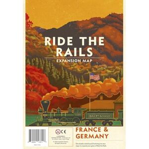 Capstone Games Iron Rail 2 Ride The Rails France & Germany Board Game Expansion 3 to 5 Players Ages 12+ Capstone Games Iron Rail 2 Ride The Rails France & Germany Board Game Expansion 3 to 5 Players Ages 12+