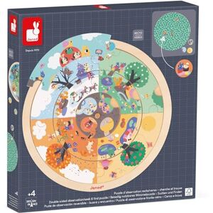 JANOD Rompecabezas redondo del jardín 4+ - Puzzle JANOD Rompecabezas redondo del jardín 4+ - Puzzle