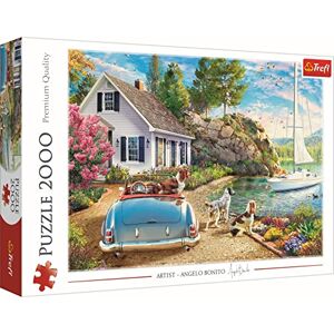 Trefl Holiday Harbor Puzzle 2000 Piezas Perros, Verano, Velero, Moderno Rompecabezas DIY, Entretenimiento Creativo, Rompecabezas Clásicos con Animales, para Adultos y Niños a Partir de 12 Años Trefl Holiday Harbor Puzzle 2000 Piezas Perros, Verano, Velero, Moderno Rompecabezas DIY, Entretenimiento Creativo, Rompecabezas Clásicos con Animales, para Adultos y Niños a Partir de 12 Años