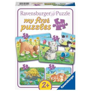 Ravensburger Puzle Infantil , Cute Pets, mi Primer Rompecabezas de 2, 4, 6, 8 Piezas, Rompecabezas para niños a Partir de 2 años Ravensburger Puzle Infantil , Cute Pets, mi Primer Rompecabezas de 2, 4, 6, 8 Piezas, Rompecabezas para niños a Partir de 2 años