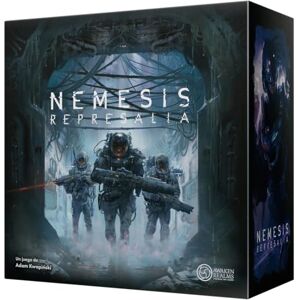 Awaken Realms Nemesis: Represalia, Juego de Mesa de Ciencia Ficción y Terror, Tercera Entrega de la Serie Nemesis, Marines contra Horda Alienígena, A Partir de 14 Años, De 1 a 5 Jugadores, Español Awaken Realms Nemesis: Represalia, Juego de Mesa de Ciencia Ficción y Terror, Tercera Entrega de la Serie Nemesis, Marines contra Horda Alienígena, A Partir de 14 Años, De 1 a 5 Jugadores, Español