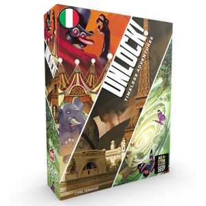 Asmodee Space Cowboys Unlock! 6 Timeless Adventures – Juego de Mesa en Italiano Asmodee Space Cowboys Unlock! 6 Timeless Adventures – Juego de Mesa en Italiano