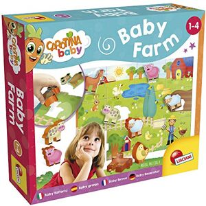 Liscianigiochi Lisciani CAROTINA BABY Puzzle de 18 piezas para niños de 1 a 4 años 50x70cm Puzzle con decoración de granja y animales de plástico Juego Educativo Fomenta Coordinación y Creatividad Liscianigiochi Lisciani CAROTINA BABY Puzzle de 18 piezas para niños de 1 a 4 años 50x70cm Puzzle con decoración de granja y animales de plástico Juego Educativo Fomenta Coordinación y Creatividad
