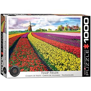 EuroGraphics Puzzle 1000 Piezas Campos de Tulipanes EuroGraphics Puzzle 1000 Piezas Campos de Tulipanes